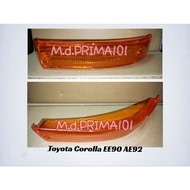 TOYOTA COROLLA AE90 EE90 AE92 1988 FRONT BUMPER LAMP SIGNAL LIGHT COVER LEN