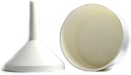 Buchner Funnel, 9cm - Polypropylene, 2 Parts - Designed for 11-12.5cm Filter Paper - Stem Length, 6.