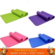 Slip Yoga Mat 10mm Thick Yoga Mat  Non