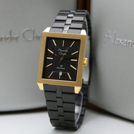 JAM TANGAN PRIA ALEXANDER CRISTIE AC1020 ORIGINAL GOLD BLACK