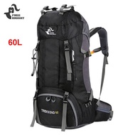 Free Knight 60L Climbing Hiking Backpack Rain Cover Bag Backpack Sport Outdoor