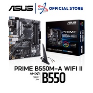Asus Prime B550M-A WIFI II Am4 Motherboard Combo RYZEN 5 5600G / 5600GT / 5500GT / 5600 / 5600X / 57