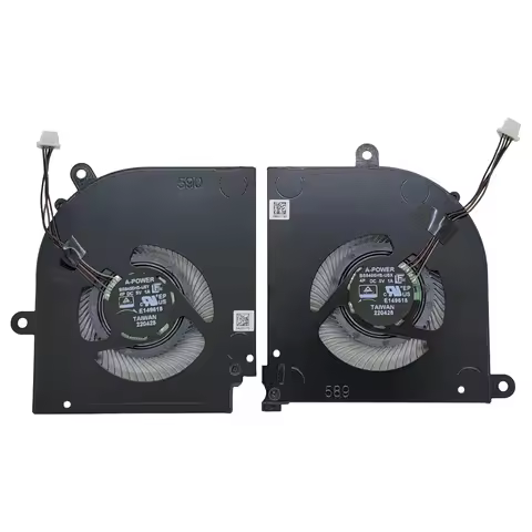 New CPU+GPU Cooling Fan for MSI MS15B1 Stealth 15M MS-15B1 15M B12UE 12th BS5405HS-U5X BS5405HS-U5Y 