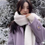 Classy/Elegant Mohair Solid Color Large Scarf Shawl Womens Winter Atmosphere Full ~ Warm Big Scarf M