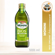 MONINI BIOS ORGANIC น้ำมันมะกอกธรรมชาติ natural olive oil 500 ML.