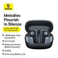 Baseus Bowie M2s Pro TWS Earbuds with 52dB ANC and Immersive Spatial Sound Bluetooth 5.3 30H Playtim