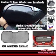 OEM Fit Rear Windscreen Car Sunshade Cermin besar sunshade Proton Perodua Myvi Axia Viva Alza Aruz B