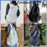 [ COVERNAT ] Women's Clover Heart Shirred Nylon Backpack 6Color korea 100% authentic