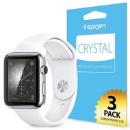 100% Original Spigen SGP Apple Watch Screen Protector Crystal @ 3 PACK