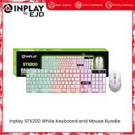 Inplay STX200 | White Keyboard and Mouse Bundle | White | Inplay by EJD