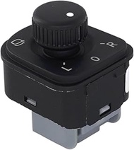 QASULER Side Mirror Adjust Switch 1K0959565J 1K0 959 565J, for VW, for Jetta MK5, for Golf GTI MK5/6