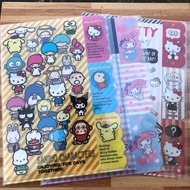 Sanrio 3-Compartment File Folder A4
