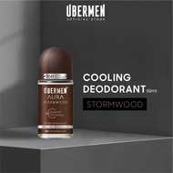 [NEW LAUNCH] 96 Hours Odour Protection Ubermen Aura Deodorant Roll-On Stormwood 50ml