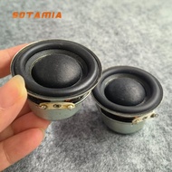 SOTAMIA 2Pcs 2 Inch Audio Full Range Speaker Bass 8 Ohm 10W 25 Core Rubber Edge Power Loudspeaker DI