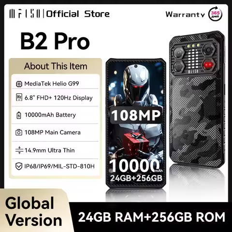 [World Premiere]IIIF150 B2 Pro Rugged MobilePhone G99 120Hz 6.8'' Screen 12GB+12GB 256GB 108MP Camer