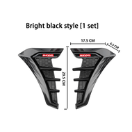 2Pcs Front Side Universal Fashion Automobile Leaf Plate Decoration Flank Fender Motors Modified Wing