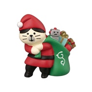 日本DECOLE Concombre聖誕系列公仔/ 小偷聖誕貓