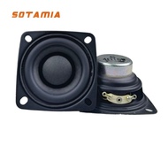 SOTAMIA 2Pcs 2 Inch Mini Audio Speaker 55mm 4 Ohm 15W Full Range Speaker Sound HIFI Loudspeaker DIY 