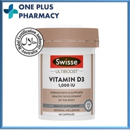 Swisse Ultiboost Vitamin D3 60 Caps [EXP 09/2027]