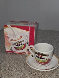 黑白淡奶杯碟套裝