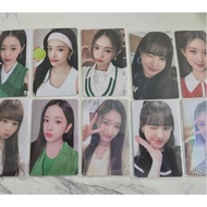IVE Papa John’s 1st/2nd photo card