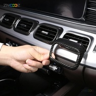 Car Central Control Air Outlet Frame Trim  Cover Sticker Interior Accessories For Mercedes Benz GLE 
