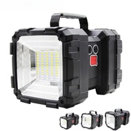 Senter Camping Lampu LED Dual Head Rechargeable 3600mAh 50000 Lumens