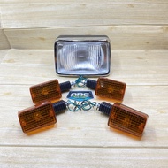 HONDA Headlights win100 young year set sen win 4pcs