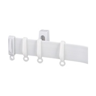 [NEW] Flexible Ceiling Curtain Track 12.5 ft  Curved Curtain Rail with Mute Rollers