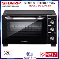 SHARP EO-387R-BK 38L TABLE TOP ELECTRIC OVEN WITH CONVECTION AND ROTISSERIE, 1 YEAR WARRANTY, EO-387R