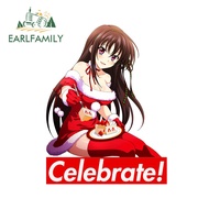 EARLFAMILY 13cm x 12.2cm For Lovely Girl Raynare High School DxD Anime Car Sticker Refrigerator Deca