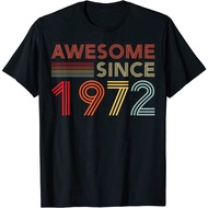 50 Birthday Decorations Men 1972 Bday 50Th Birthday Gift Tee T-Shirt