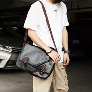 Tas Selempang Pria Kulit  Tas Slempang Cowok Distro  Sling Bag Pria Kulit Terbaru / Tas Slempang Kul