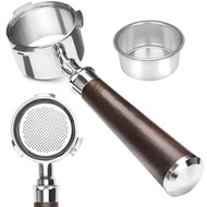 51mm Bottomless Portafilter 3 Ears, Professional Espresso Portafilter 51mm for Delonghi EC680, EC685