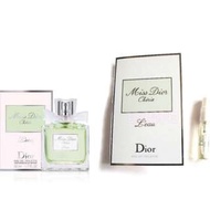 Dior迪奧 MISS DIOR 綠色花漾 2ml 隨身小香水噴瓶