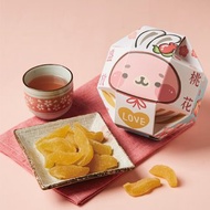 桃花盛開-水蜜桃果乾