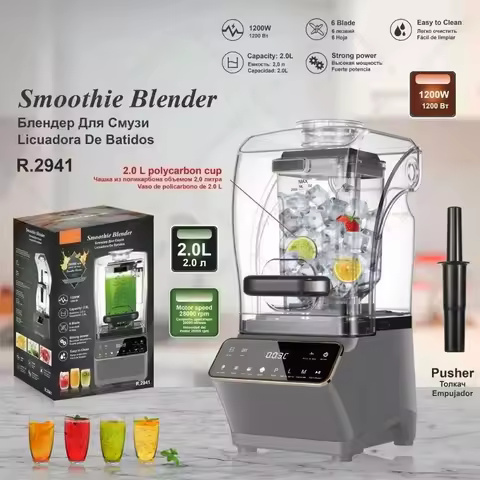Household Strong Power High Power 1200w Smoothie Smoothie Blender Touch Screen R.2941