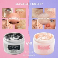 For Oily & Dry Skin|Eileen Grace Moisturize Rose Jelly Mask Deep Cleansing Black Jelly Mask 全肤质适用