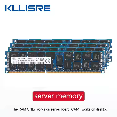Kllisre DDR3 4GB 8GB 16GB 32GB ecc reg server memory 1333 1600 1866MHz DIMM RAM supports X79 LGA 201