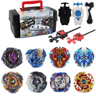 Bey Burst Tool box 14pcs set Including Bey and Launcher&handle Storage Box Spinning toys S5 B-00 B-3