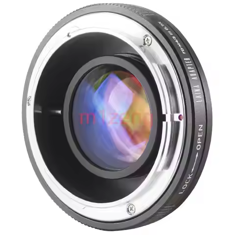 Focal Reducer Speed Booster Turbo adapter for canon FD FL lens to olympus panasonic Gf7 GH5 GF7 GX8