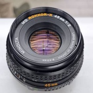 MINOLTA MD ROKKOR-X 45MM F2
