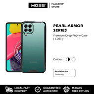 MOSS Pearl Armor C001 Premium Shock Impact Absorption Drop Protection Transparent Phone Case for Sam