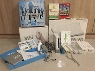 送跳舞墊/周邊配件♦️wii主機+Wii fit 瑜珈平衡板/遊戲光碟片瑪利歐/音樂/sports*5🛎電玩任天堂健身運動體感