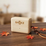 Shaoyin Shokz OpenDots One OpenDots 2 Maple Earphone Protective Case Natural Solid Wood SHOKZ logo E