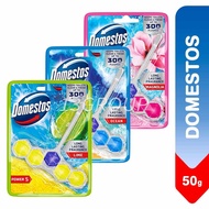 Domestos Power 5 Toilet Rim Block Cleaner / Long-Lasting Freshness Superior Germ Protection, 1s