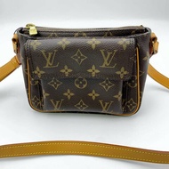 Louis Vuitton 老花可愛小豆腐包，LV，路易威登，經典包，小廢包，麻將包，側背包，二手真品，正品，現貨，免運