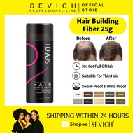 SEVICH Hair Powder Hair Fibers 25g Cover Hair Loss Waterproof