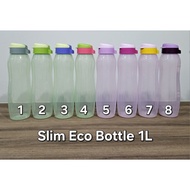 Tupperware Slim Eco Bottle 1L Flip Top