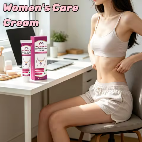 Natural Herbal Intimate Care Cream Anti Itch Antibacterial Vulva Repair Balm pH Balance Feminine Pri